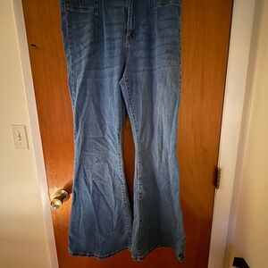 Altar'd State Blue Flare Jeans